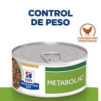 156 g Hill's Adult Mini Prescription Diet Metabolic Estofado de Pollo y Verduras para perros, , large indicador imagen numero 2